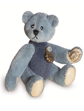 Teddy Hermann Mini Teddy blau 5,5 cm 15432